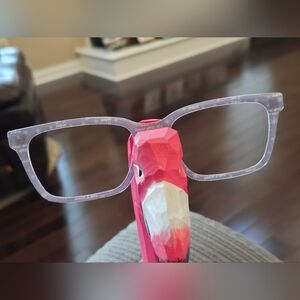 Pink Flamingo Glasses Holder